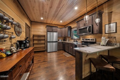 Welcome to Pine Top Escape, a stunning rustic-modern mountain on Bent Creek Golf Course in Tennessee - for sale on GolfHomes.com, golf home, golf lot