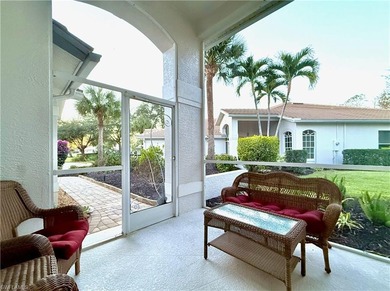 Beautifully maintained 2BR + Den / 2BA / 2-Car Garage villa with on Naples Heritage Golf and Country Club in Florida - for sale on GolfHomes.com, golf home, golf lot