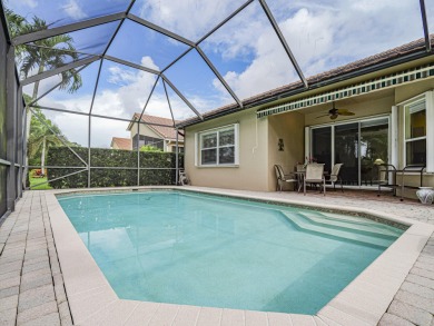 This exceptional 3-bedroom, 2-bathroom screened Pool home with on Champions Club at Summerfield in Florida - for sale on GolfHomes.com, golf home, golf lot