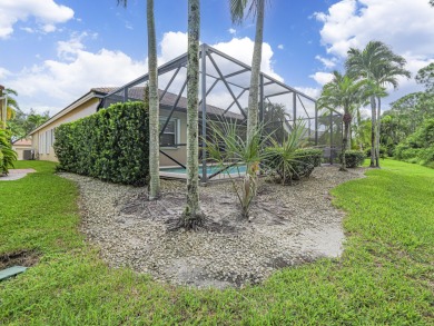 This exceptional 3-bedroom, 2-bathroom screened Pool home with on Champions Club at Summerfield in Florida - for sale on GolfHomes.com, golf home, golf lot