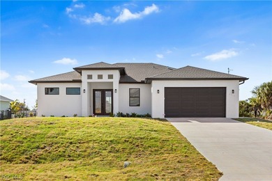 Beautiful New Construction Freshwater front (no Gulf Access) on Del Tura Golf and Country Club in Florida - for sale on GolfHomes.com, golf home, golf lot