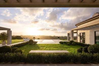 A masterful expression of timeless French country elegance on Rancho Santa Fe Golf Club in California - for sale on GolfHomes.com, golf home, golf lot