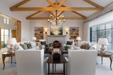 A masterful expression of timeless French country elegance on Rancho Santa Fe Golf Club in California - for sale on GolfHomes.com, golf home, golf lot