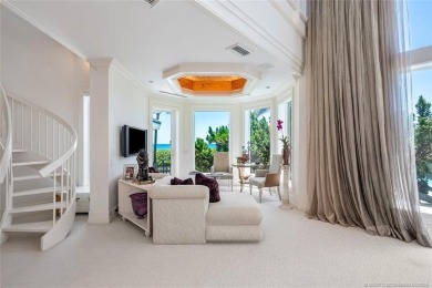 Direct oceanfront French chateau-style estate, set on one of on Sailfish Point Golf Club, Inc. in Florida - for sale on GolfHomes.com, golf home, golf lot