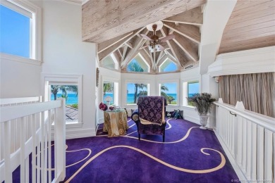 Direct oceanfront French chateau-style estate, set on one of on Sailfish Point Golf Club, Inc. in Florida - for sale on GolfHomes.com, golf home, golf lot