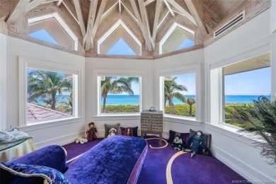 Direct oceanfront French chateau-style estate, set on one of on Sailfish Point Golf Club, Inc. in Florida - for sale on GolfHomes.com, golf home, golf lot