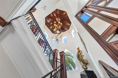 Direct oceanfront French chateau-style estate, set on one of on Sailfish Point Golf Club, Inc. in Florida - for sale on GolfHomes.com, golf home, golf lot