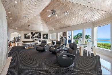 Direct oceanfront French chateau-style estate, set on one of on Sailfish Point Golf Club, Inc. in Florida - for sale on GolfHomes.com, golf home, golf lot