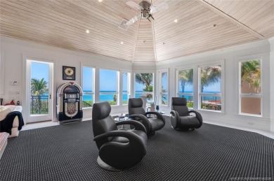 Direct oceanfront French chateau-style estate, set on one of on Sailfish Point Golf Club, Inc. in Florida - for sale on GolfHomes.com, golf home, golf lot