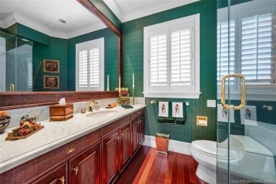 Direct oceanfront French chateau-style estate, set on one of on Sailfish Point Golf Club, Inc. in Florida - for sale on GolfHomes.com, golf home, golf lot