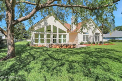 ''Sandwedged'' between the 11th and 12th holes, this Country on Jacksonville Golf and Country Club in Florida - for sale on GolfHomes.com, golf home, golf lot