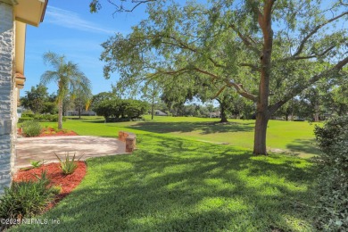 ''Sandwedged'' between the 11th and 12th holes, this Country on Jacksonville Golf and Country Club in Florida - for sale on GolfHomes.com, golf home, golf lot