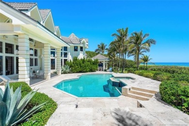 Direct oceanfront French chateau-style estate, set on one of on Sailfish Point Golf Club, Inc. in Florida - for sale on GolfHomes.com, golf home, golf lot