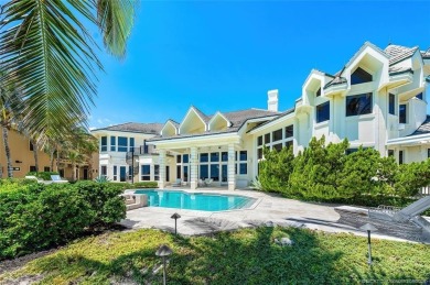 Direct oceanfront French chateau-style estate, set on one of on Sailfish Point Golf Club, Inc. in Florida - for sale on GolfHomes.com, golf home, golf lot