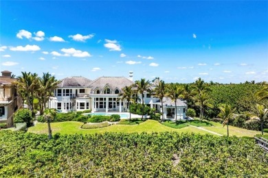 Direct oceanfront French chateau-style estate, set on one of on Sailfish Point Golf Club, Inc. in Florida - for sale on GolfHomes.com, golf home, golf lot