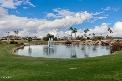 Charming Cactus Flower model in the highly sought-after on Sun City Grand Golf Couse and Club in Arizona - for sale on GolfHomes.com, golf home, golf lot