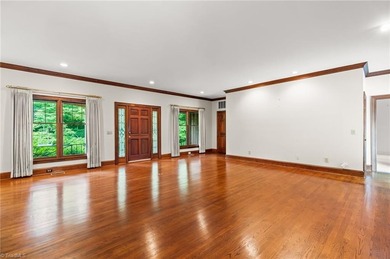 You would never know the size from the front BUT this has 4 beds on Greensboro Country Club - Carlson Farm Course in North Carolina - for sale on GolfHomes.com, golf home, golf lot