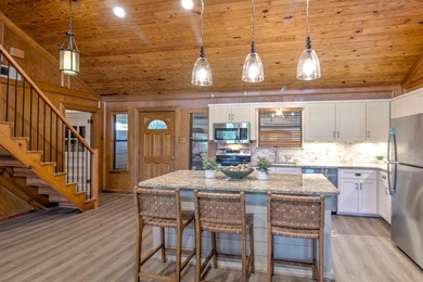 Stunning 5BR, 2.5BA golf course home with lake views on Hole #14 on Lake Kiowa Golf Course in Texas - for sale on GolfHomes.com, golf home, golf lot