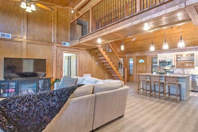 Stunning 5BR, 2.5BA golf course home with lake views on Hole #14 on Lake Kiowa Golf Course in Texas - for sale on GolfHomes.com, golf home, golf lot