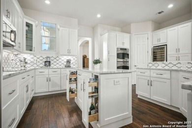 Step into this exquisite Toll Brothers home in the prestigious on The Dominion Country Club in Texas - for sale on GolfHomes.com, golf home, golf lot