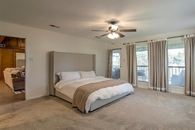 Stunning 5BR, 2.5BA golf course home with lake views on Hole #14 on Lake Kiowa Golf Course in Texas - for sale on GolfHomes.com, golf home, golf lot