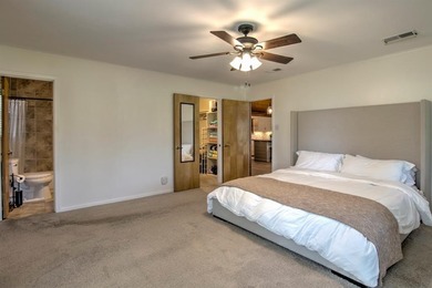 Stunning 5BR, 2.5BA golf course home with lake views on Hole #14 on Lake Kiowa Golf Course in Texas - for sale on GolfHomes.com, golf home, golf lot