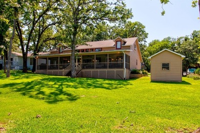 Stunning 5BR, 2.5BA golf course home with lake views on Hole #14 on Lake Kiowa Golf Course in Texas - for sale on GolfHomes.com, golf home, golf lot