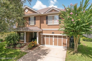 Outdoors is where you'll truly live in this gorgeous pool home on St. Johns Golf and Country Club in Florida - for sale on GolfHomes.com, golf home, golf lot
