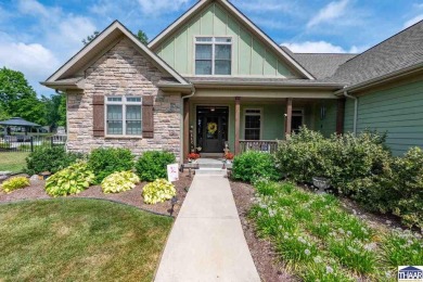 This stunning Idle Creek home offers impressive curb appeal and on Idle Creek Golf Course in Indiana - for sale on GolfHomes.com, golf home, golf lot