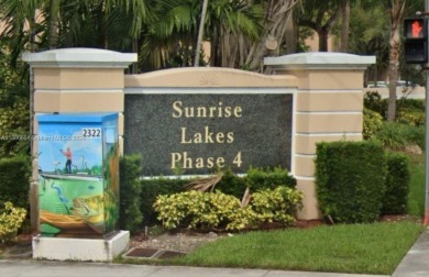 Welcome to this 55+ community in Sunrise. Convenient first floor on Sunrise Lakes Phase III in Florida - for sale on GolfHomes.com, golf home, golf lot