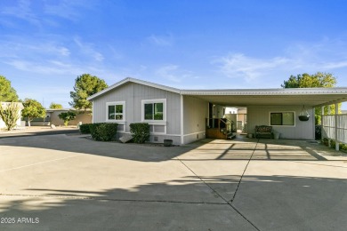 WOW! THIS 2040 SQ.FT. FURNISHED HOME ON A SPACIOUS AND IDEAL on Paradise Peak Golf Course in Arizona - for sale on GolfHomes.com, golf home, golf lot