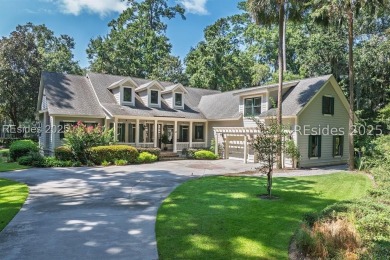 Situated with a panoramic view of the golf course, this on Callawassie Island Club in South Carolina - for sale on GolfHomes.com, golf home, golf lot