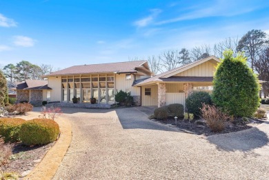 Distinguished home designed with classic charm and modern on Pleasant Valley Country Club in Arkansas - for sale on GolfHomes.com, golf home, golf lot