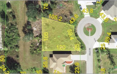 CUL-DE-SAC lot located on a quiet street in desirable deed on Deep Creek Golf Club in Florida - for sale on GolfHomes.com, golf home, golf lot