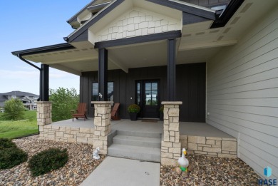 Experience luxury living in this beautiful two-story walkout on Willow Run Golf Course in South Dakota - for sale on GolfHomes.com, golf home, golf lot