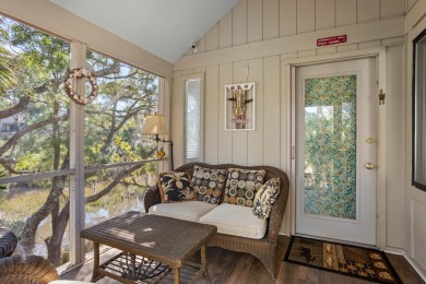 Discover coastal charm in this beautifully updated two-bedroom on The Seabrook Island Club in South Carolina - for sale on GolfHomes.com, golf home, golf lot