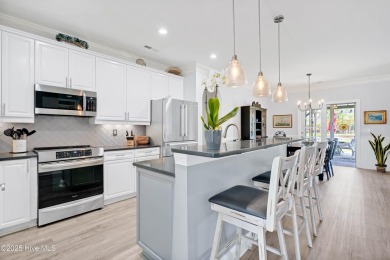 Beautifully updated all-brick home located at the end of a on Magnolia Greens Golf Plantation in North Carolina - for sale on GolfHomes.com, golf home, golf lot