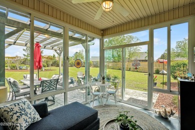Beautifully updated all-brick home located at the end of a on Magnolia Greens Golf Plantation in North Carolina - for sale on GolfHomes.com, golf home, golf lot