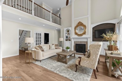 Imagine waking up, coffee in hand on your covered back deck on Eagle Creek Golf Course in Kentucky - for sale on GolfHomes.com, golf home, golf lot