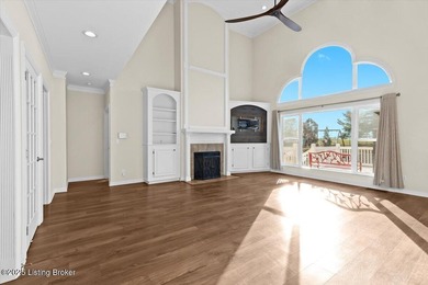 Imagine waking up, coffee in hand on your covered back deck on Eagle Creek Golf Course in Kentucky - for sale on GolfHomes.com, golf home, golf lot