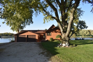 Terrific views & main lake location on Bayles Lake! Expansive on Lakeview Country Club in Illinois - for sale on GolfHomes.com, golf home, golf lot
