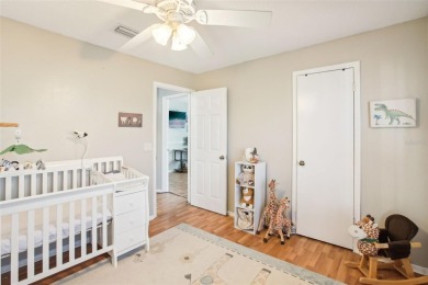 Under contract-accepting backup offers. Charming 3 bedroom, 2 on Hunters Green Country Club in Florida - for sale on GolfHomes.com, golf home, golf lot