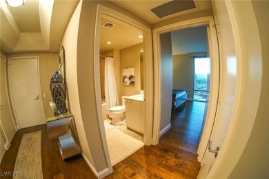 Panoramic views from the 34th floor with floor to ceiling on Las Vegas Country Club in Nevada - for sale on GolfHomes.com, golf home, golf lot