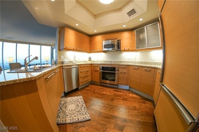 Panoramic views from the 34th floor with floor to ceiling on Las Vegas Country Club in Nevada - for sale on GolfHomes.com, golf home, golf lot