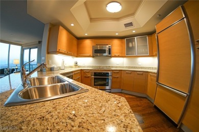 Panoramic views from the 34th floor with floor to ceiling on Las Vegas Country Club in Nevada - for sale on GolfHomes.com, golf home, golf lot