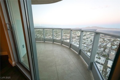 Panoramic views from the 34th floor with floor to ceiling on Las Vegas Country Club in Nevada - for sale on GolfHomes.com, golf home, golf lot