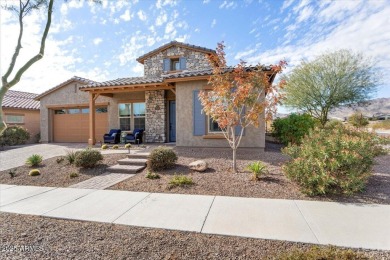 Take in the spectacular views of the mountains and the golf on Verrado Golf Club - Victory in Arizona - for sale on GolfHomes.com, golf home, golf lot