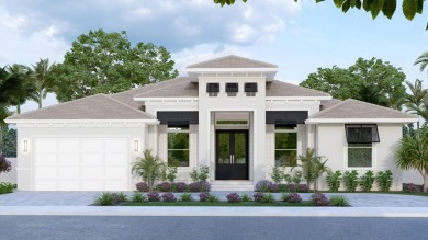 Welcome to paradise! This luxury, brand new home is being built on Island Country Club in Florida - for sale on GolfHomes.com, golf home, golf lot