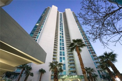 Panoramic views from the 34th floor with floor to ceiling on Las Vegas Country Club in Nevada - for sale on GolfHomes.com, golf home, golf lot