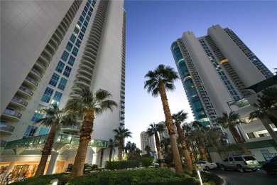 Panoramic views from the 34th floor with floor to ceiling on Las Vegas Country Club in Nevada - for sale on GolfHomes.com, golf home, golf lot